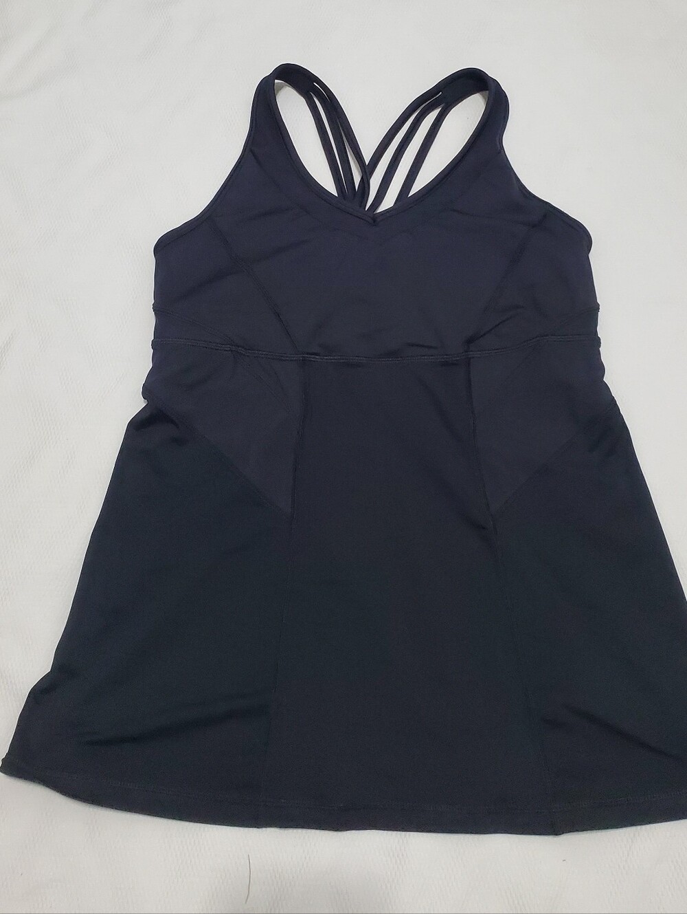 Lululemon Energy Strappy Tank Top Black Size 12